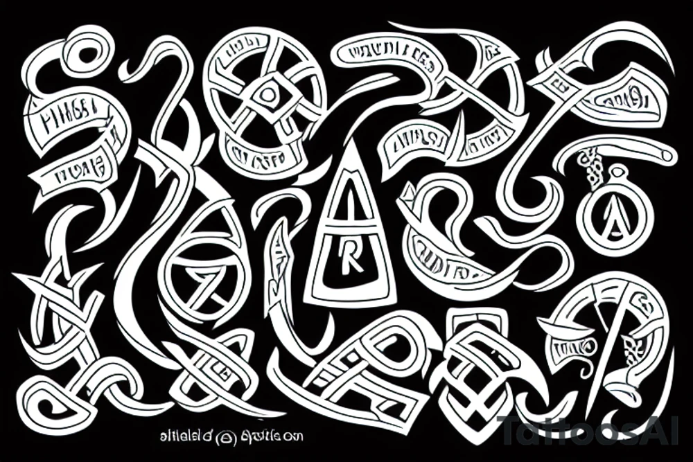 rune nordic tattoo idea