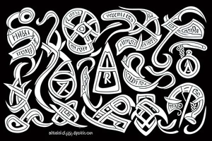 rune nordic tattoo idea
