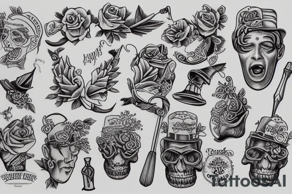 a tattoo for a sculler tattoo idea