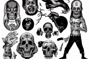 Sinner trembling before god tattoo idea