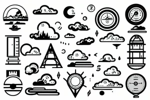 Mt Ventoux weather station tattoo idea