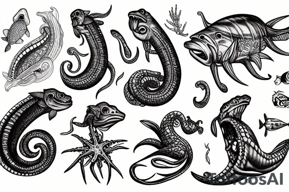 sea emperor leviathan tattoo idea