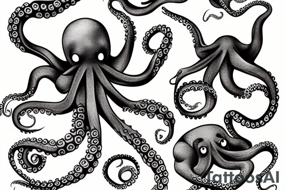 Octopus tattoo idea
