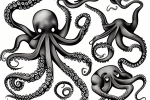Octopus tattoo idea