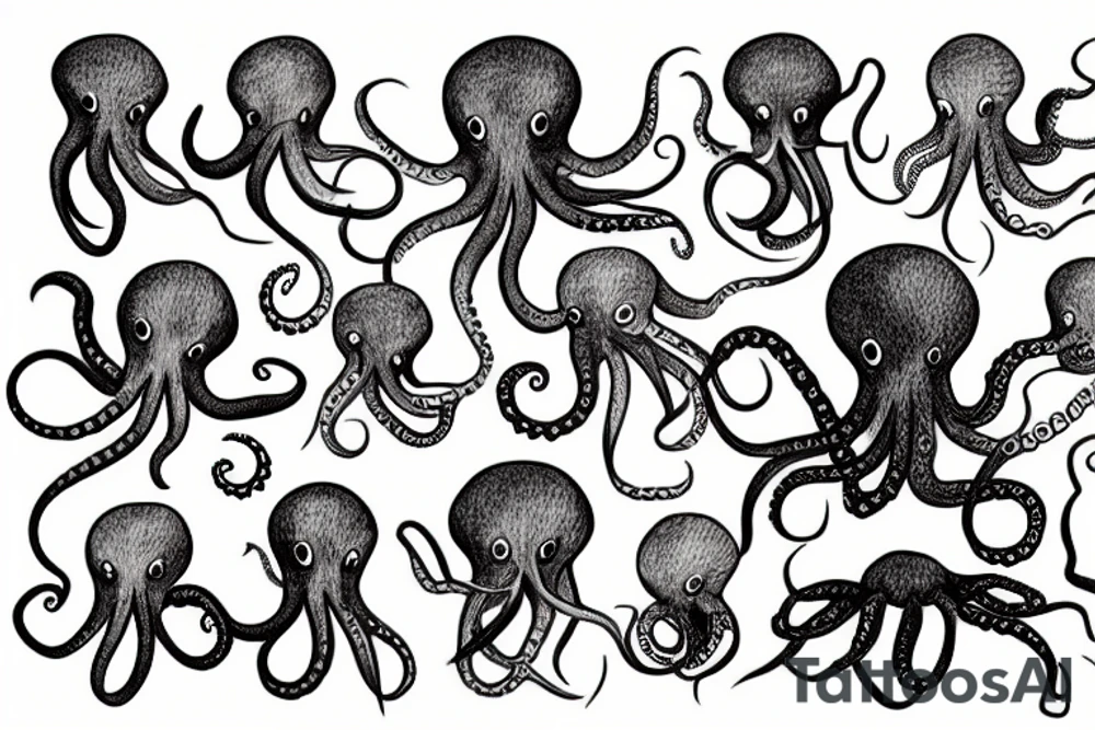 Octopus tattoo idea