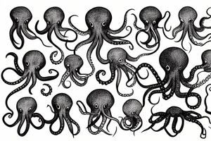 Octopus tattoo idea