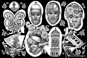 Santa Croce church from Florence tattoo idea