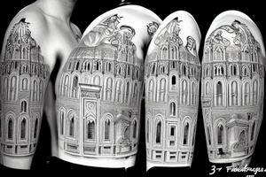 Santa Croce church from Florence tattoo idea