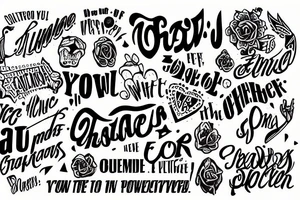 Quote from the office tattoo idea