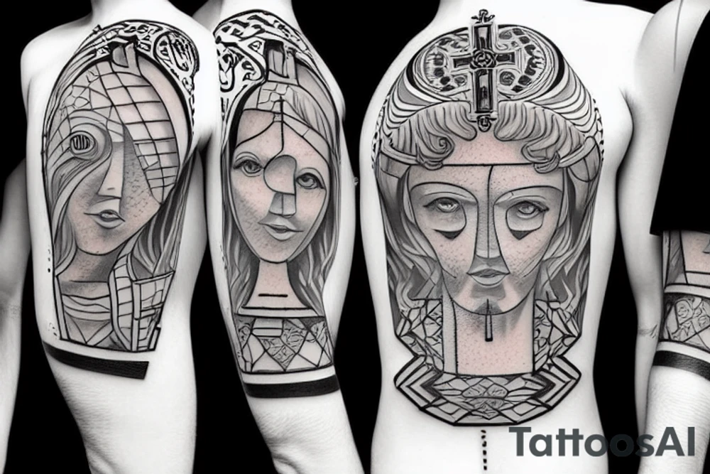 Jesus tattoo idea