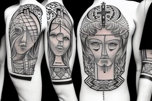 Jesus tattoo idea