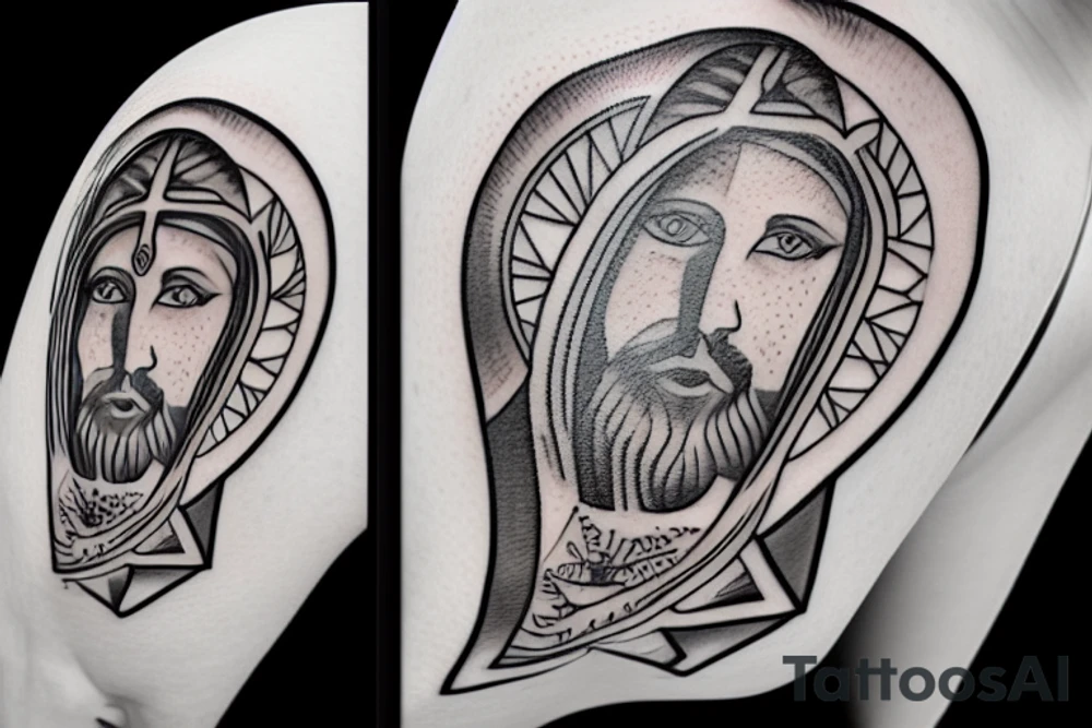 Jesus tattoo idea