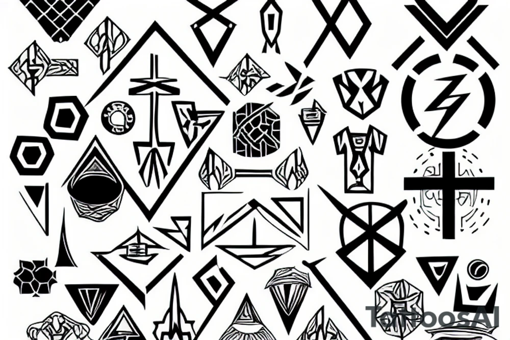 Cross tattoo idea