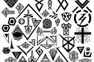 Cross tattoo idea