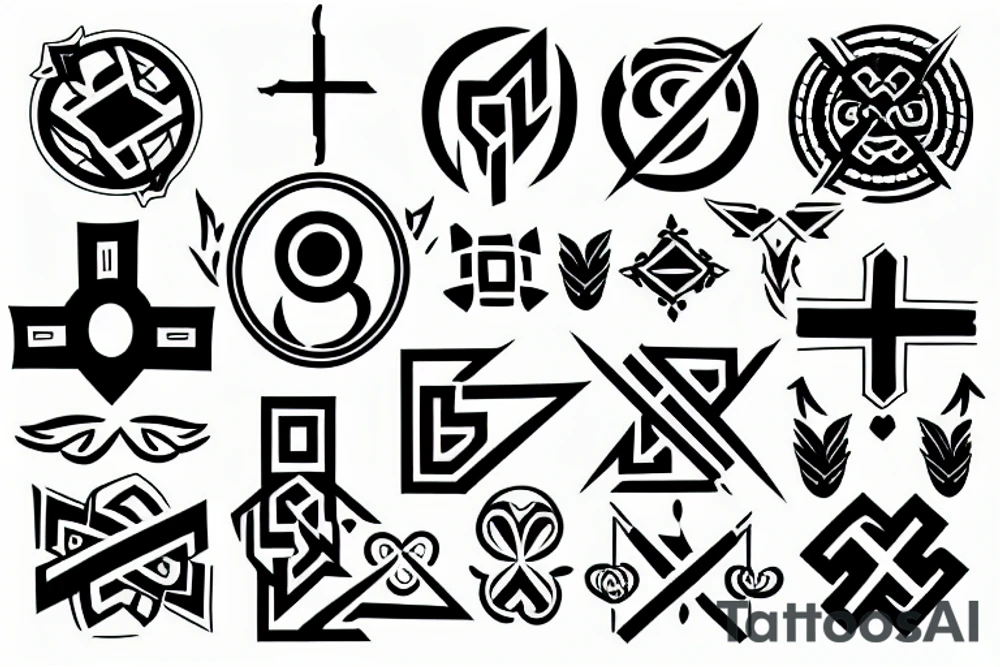 Cross tattoo idea