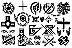 Cross tattoo idea