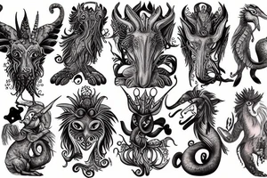 A mystical Czech creature tattoo idea