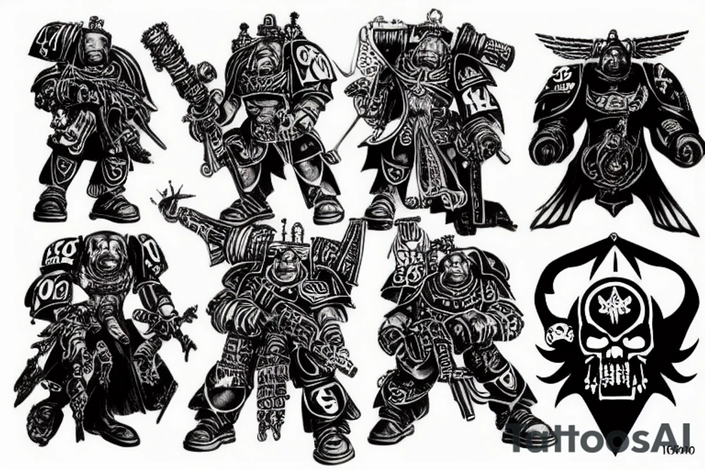 warhammer 40000 tattoo idea