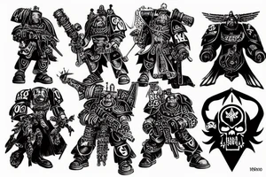 warhammer 40000 tattoo idea