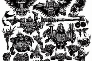 warhammer 40000 tattoo idea
