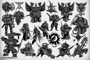 warhammer 40000 tattoo idea