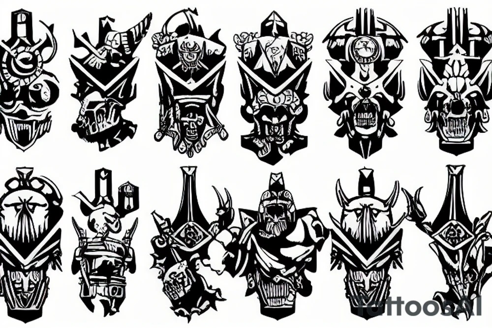 warhammer 40000 tattoo idea