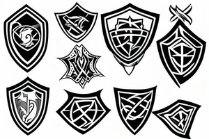 Shield tattoo idea