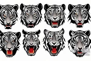 siberian opera tiger tattoo idea
