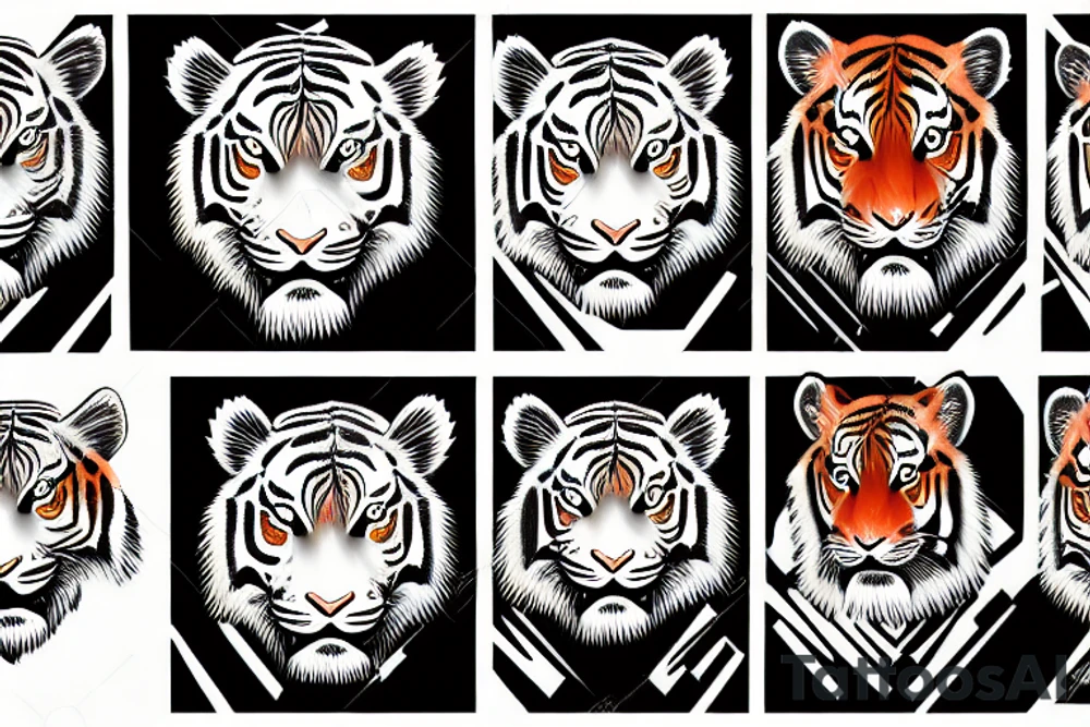 siberian opera tiger tattoo idea