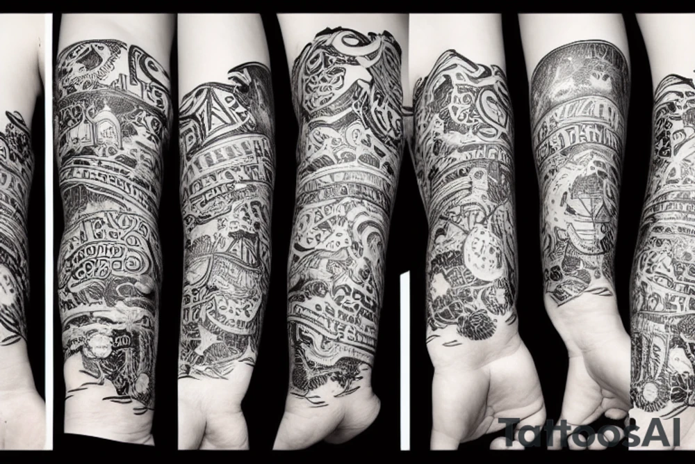 M.C. Esher Hamburg tattoo idea