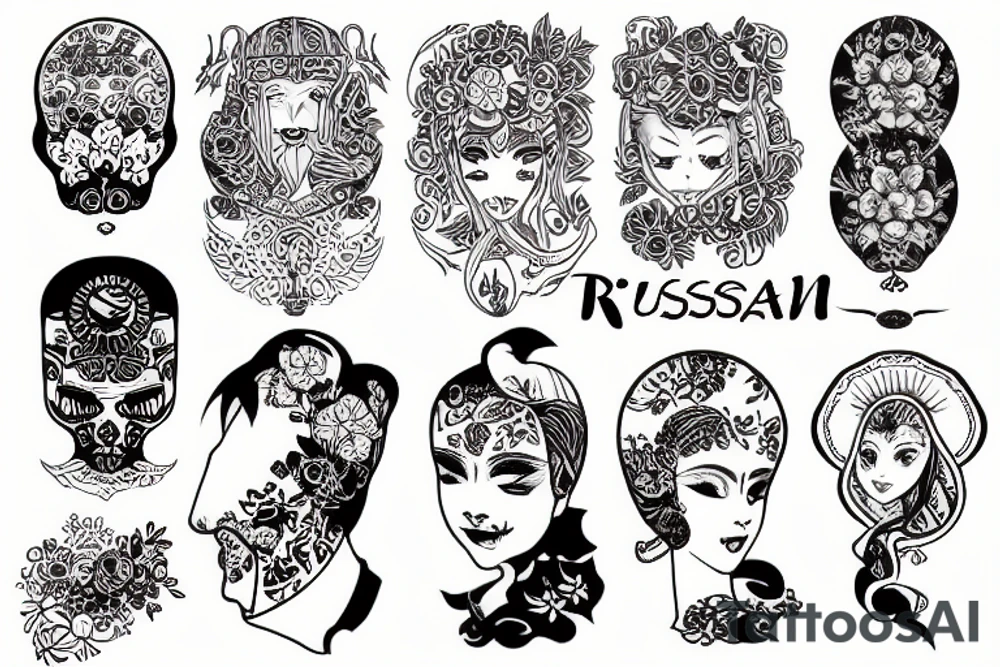 Russian writer tattoo idea