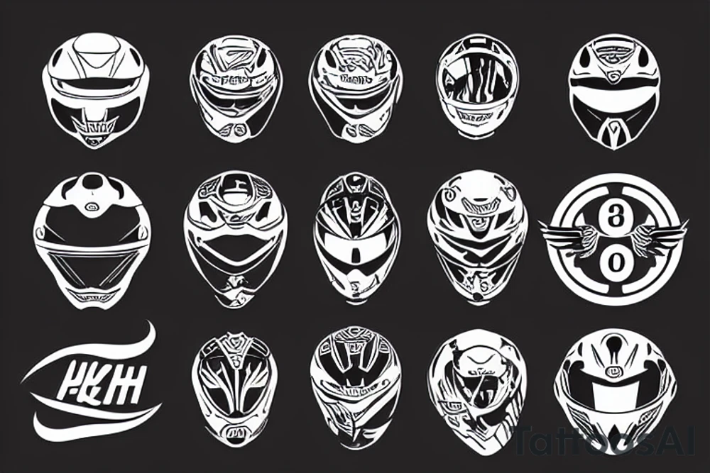 motorcycle race tattoo idea