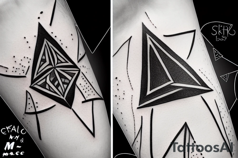 triangle tattoo idea
