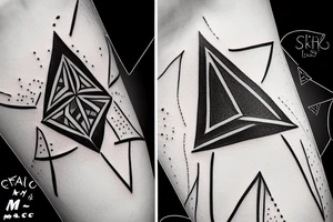 triangle tattoo idea
