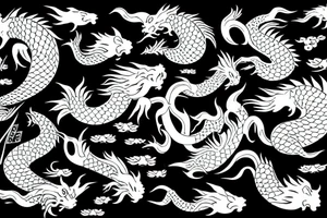 koi fish dragon tattoo idea