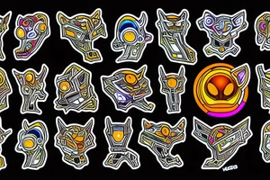 psychedelic tiger robot hacker tattoo idea