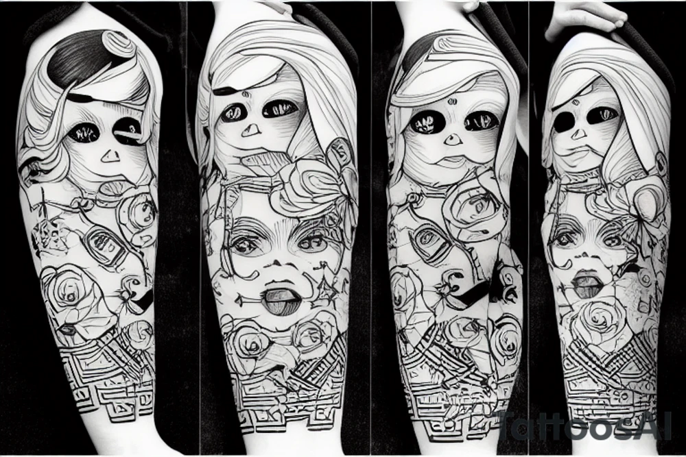 Babushka tattoo idea