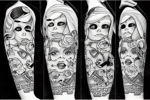 Babushka tattoo idea