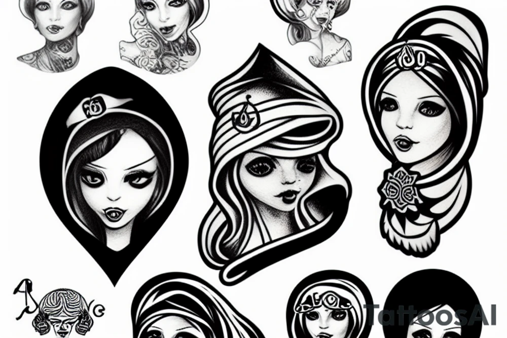 Babushka tattoo idea