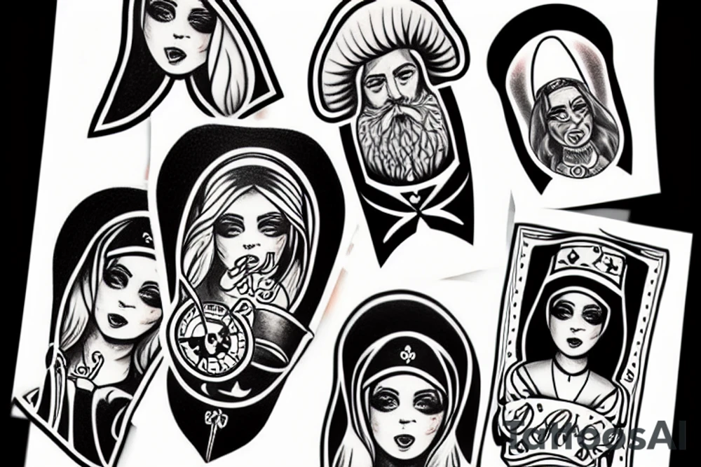 Babushka tattoo idea