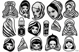 Babushka tattoo idea