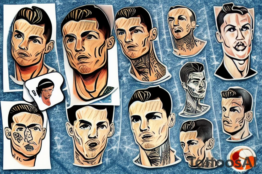 Cristiano ronaldo tattoo idea