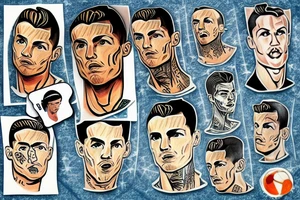 Cristiano ronaldo tattoo idea