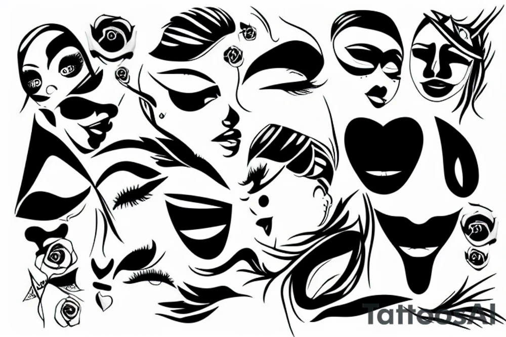 Your face tattoo idea