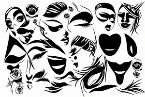 Your face tattoo idea