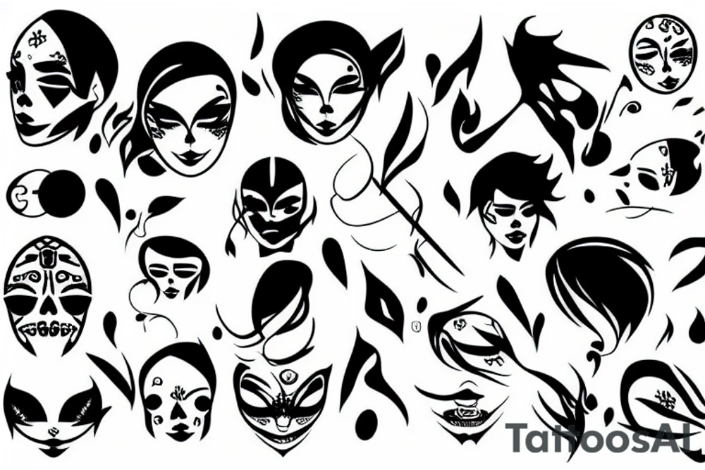 Your face tattoo idea