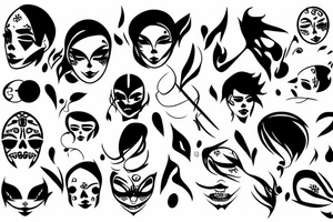 Your face tattoo idea