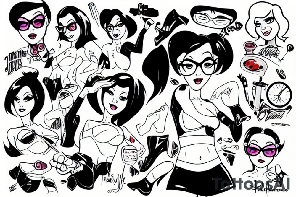 Velma Dinkly, sexy tattoo idea