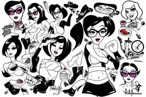 Velma Dinkly, sexy tattoo idea
