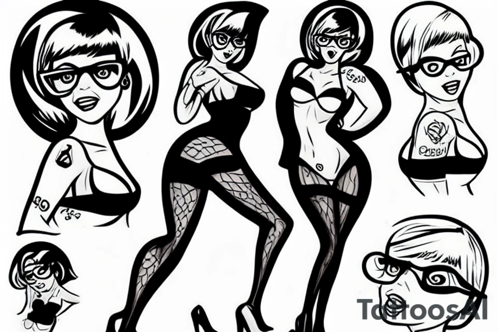 Velma Dinkly, sexy tattoo idea